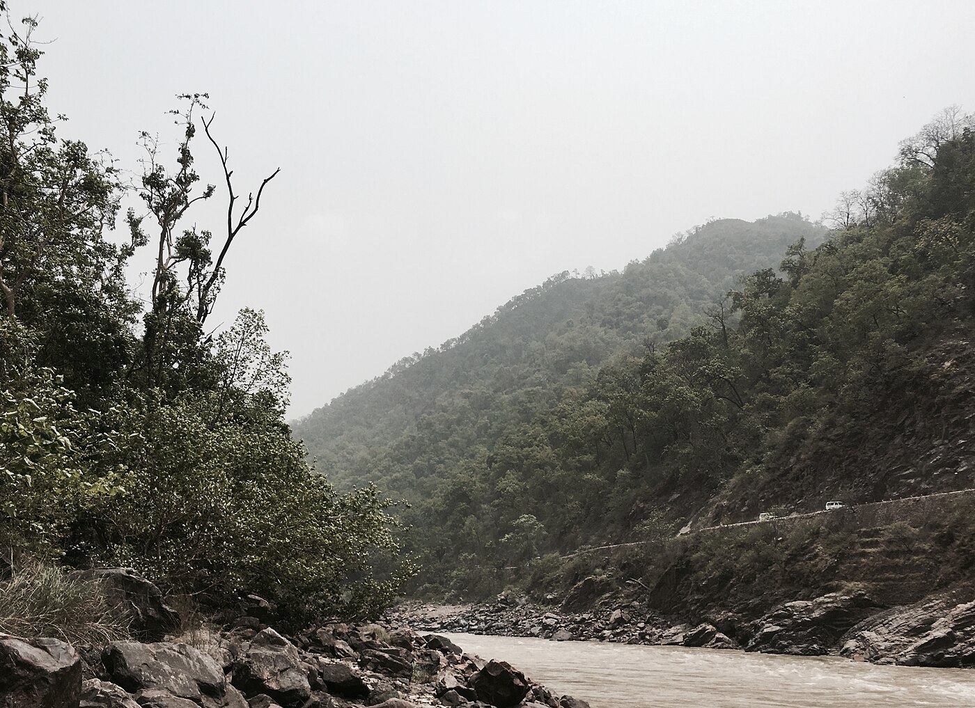 The launch beach